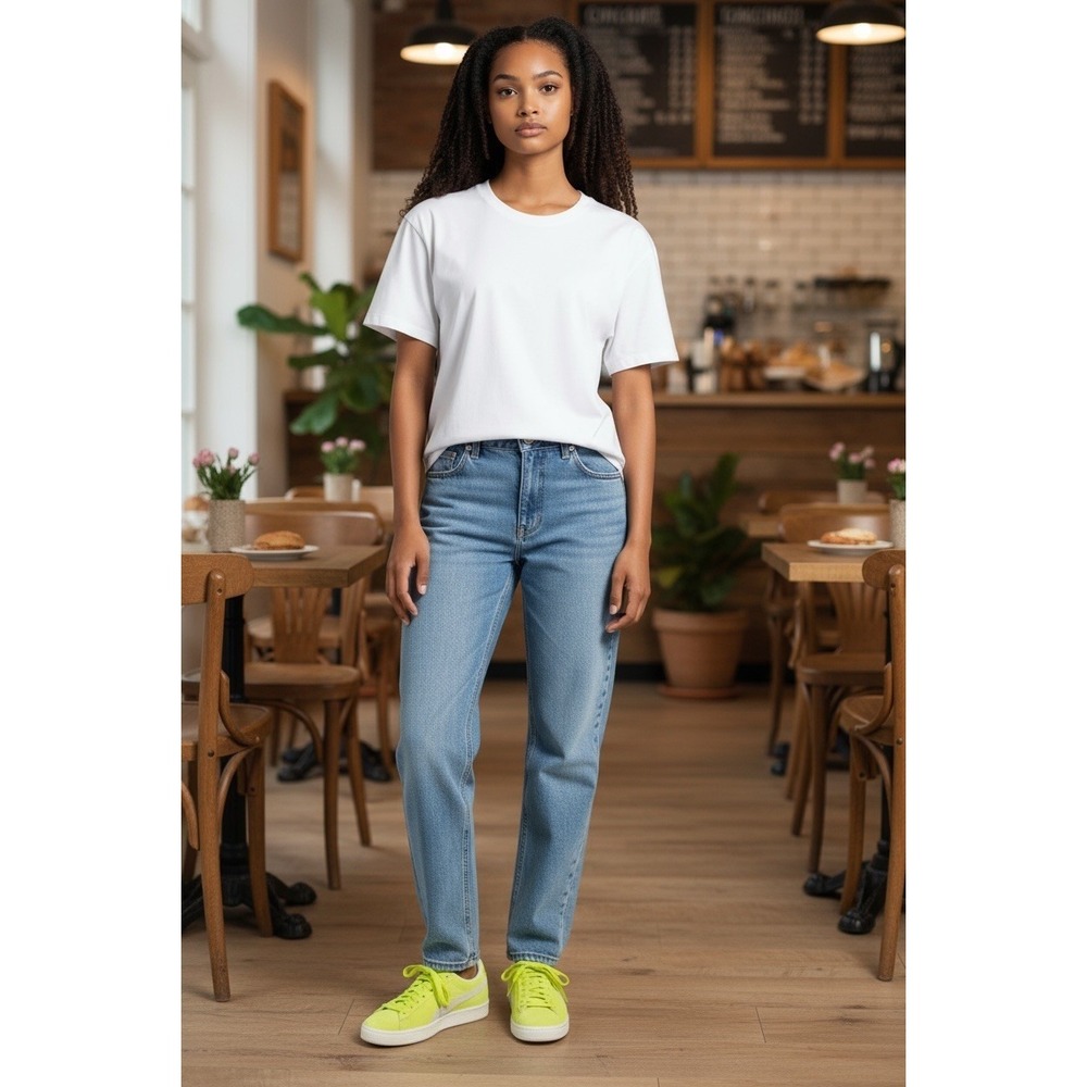Puma Suede Neon Sneakers Women's Size 8